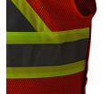 Hi-Viz Orange Flame Resistant Safety Vest - L/XL - *PIONEER