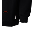 Black Flame Resistant Pullover Style Heavyweight Cotton Hoodie - L - *PIONEER
