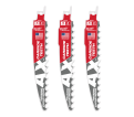 6" 3 TPI The AX™ with Carbide Teeth for Pruning & Clean Wood SAWZALL® Blade 3PK