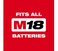 M18 FUEL™ 4-1/2" / 5" Braking Grinder w/ ONE-KEY™ Slide Switch, Lock-On