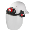 BOLT™ Full Face Shield - Clear Dual Coat Lens (Compatible with Safety Helmets & Hard Hats)