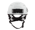 White Front Brim Vented Safety Helmet (USA) - Type 2, Class C