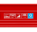 BIG REDM 48" Magnetic Spirit Level
