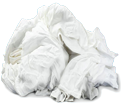 Select T-Shirt Rags - Low Lint - White / SW