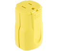 3-Wire Female Connector - 15A - Yellow / AH5969Y *ARROWHART