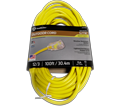 Extension Cord - 12/3 AWG - Yellow / 123 Series *OUTDOOR