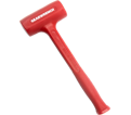 Dead Blow Hammer - One-Piece - Hi-Viz Red / 69-500G Series *SLIMLINE