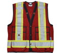 Surveyor's Safety Vest - Unlined - Polyester / VIK6165R Series *OPEN ROAD®