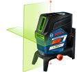 12V Max Connected Green-Beam Cross-Line Laser with Plumb Points - *BOSCH