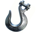 Clevis Slip Hook - Zinc Plated - Grade 30 or 40 / Steel