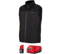 Heated Vest (Kit) - Unisex - Black - 12V-Li-Ion / 303B-21 Series *AXIS