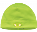 Winter Hat w/ LED Lights - Skull Cap - Lime / 16802
