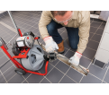 K-400 Machine with Gloves & Std. Equipment: C-32 IW 3/8" x 75' (10 mm x 23 m) Solid Core (Integral Wound) Cable, T-260 Tool Set