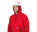 Heavy Duty Pullover Hoodie - Red L