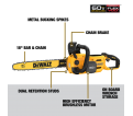 60V MAX® Brushless Cordless 18 in. Chainsaw (Tool Only)