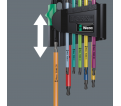 967/9 TX BO Multicolour 1 SB L-key set for tamper-proof TORX® screws, BlackLaser