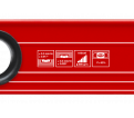 BIG RED 48" Aluminum Spirit Level