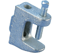 Beam Clamp w/ Tapped Hole - 1/4" - Steel / BC260025EG *ELECTROGALVANIZED