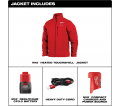 M12 TOUGHSHELL™ Men's Heated Jacket Kit - Red