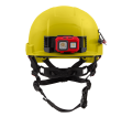 Yellow Front Brim Safety Helmet (USA) - Type 2, Class E