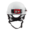 White Front Brim Safety Helmet (USA) - Type 2, Class E