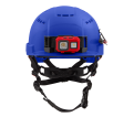 Blue Front Brim Vented Safety Helmet (USA) - Type 2, Class C