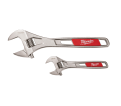 6 in. & 10 in. Adjustable Wrench 2 pack