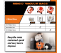 Vacuum Dust Bag - Paper - Dry Debris / VF3500 Series *HIGH-EFFICIENCY