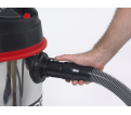 16 Gallon Stainless Steel Wet/Dry Vac with Cart (1610RV)