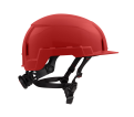 Red Front Brim Safety Helmet (USA) - Type 2, Class E