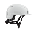 White Front Brim Vented Safety Helmet (USA) - Type 2, Class C