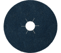 CS 565 fibre discs, 4-1/2 x 7/8 Inch grain 100 star shaped hole
