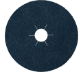 CS 565 fibre discs, 4-1/2 x 7/8 Inch grain 36 star shaped hole