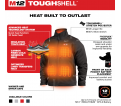 M12 TOUGHSHELL™ Men's Heated Jacket Kit - Black