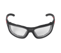 Clear High Performance Safety Glasses w/ Gasket