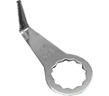 L-shaped cutting blade