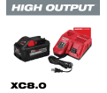 M18™ REDLITHIUM™ HIGH OUTPUT™ XC8.0 Starter Kit